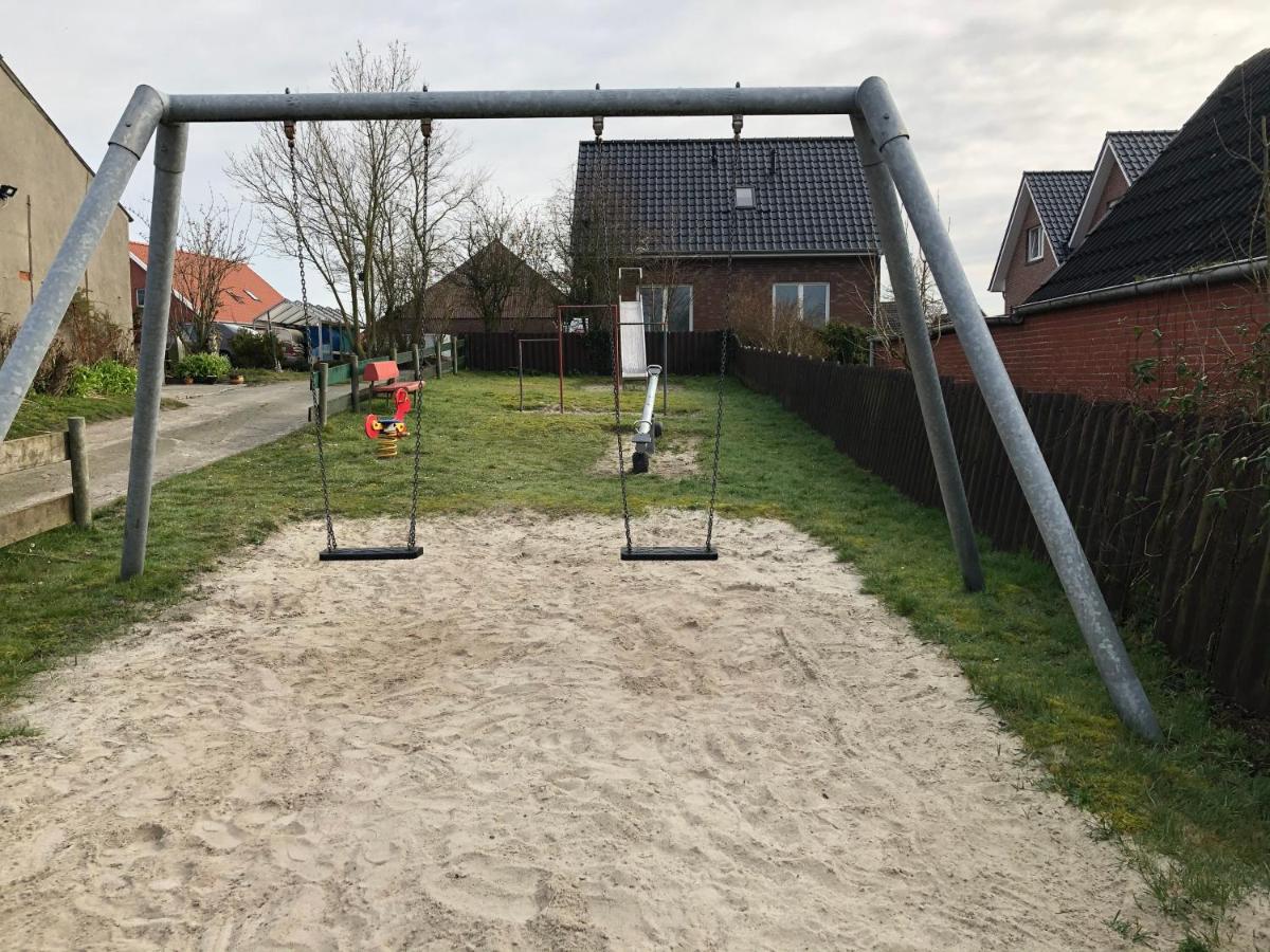 Haus Nordseeliebe mit Außensauna, Outdoor Dusche und Wallbox Dornum Exterior foto